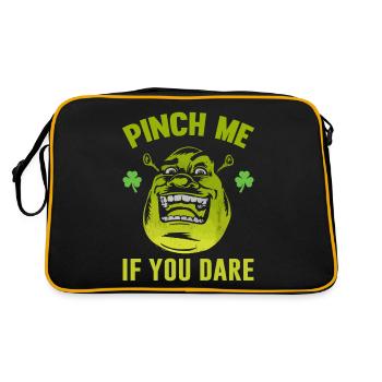 Pinch Me If You Dare St. Patrick's Day - Retro Bag - black/gold - Back