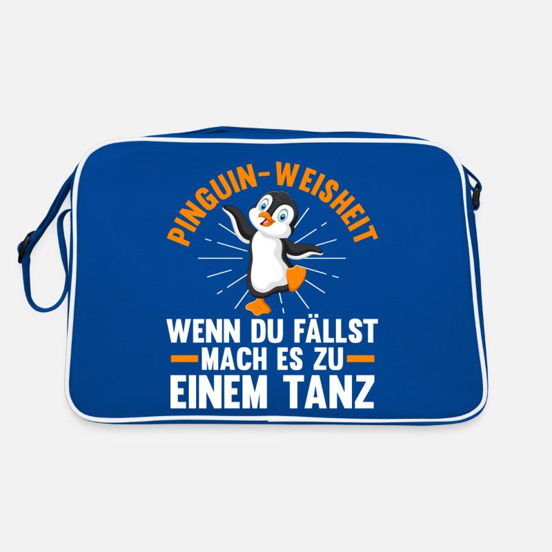 Pingouin mignon Sac Retro
