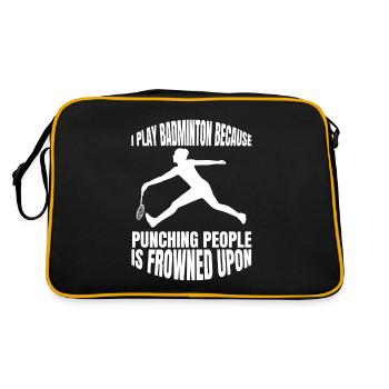 Badminton Team Badminton Badminton Badminton Badminton - Retro Bag - black/gold - Back