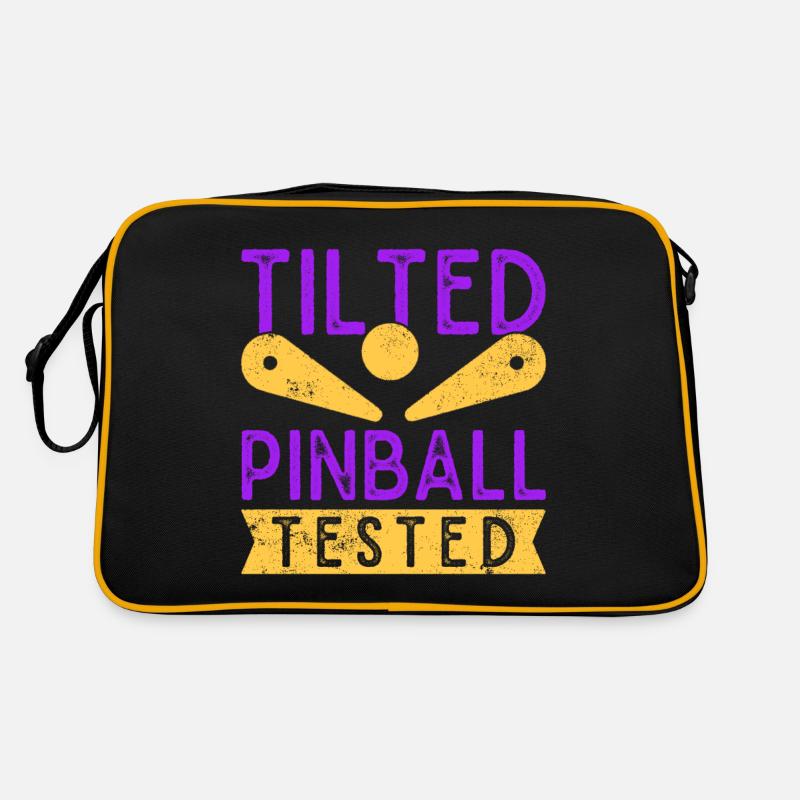 Tilted Pinball Tested Pinball Machine Arcade Game Retro Tasche
