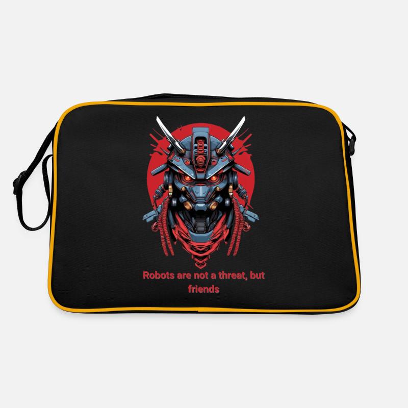 Red Robot Retro Bag