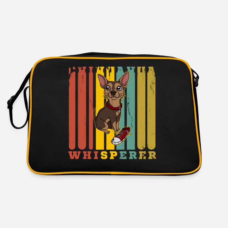 Whisperer Chihuahua Dog Retro Bag