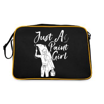 Décorateur de peintre en bâtiment Designs - cadeaux drôles pour - Sac Retro - noir/or - Dos