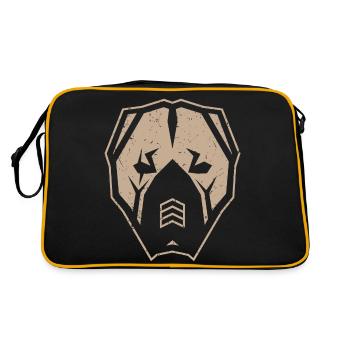 Kangal - Sac Retro - noir/or - Dos