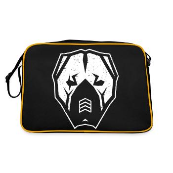 Kangal - Sac Retro - noir/or - Dos