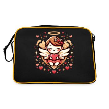 Ange de l’amour - Sac Retro - noir/or - Dos