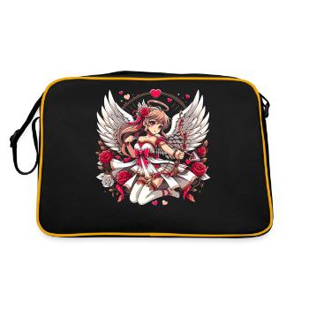 Ange de l’amour - Sac Retro - noir/or - Dos