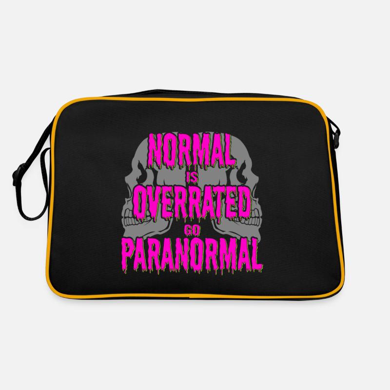 Paranormal Ghost Hunter Normal est surfait cadeaux Sac Retro