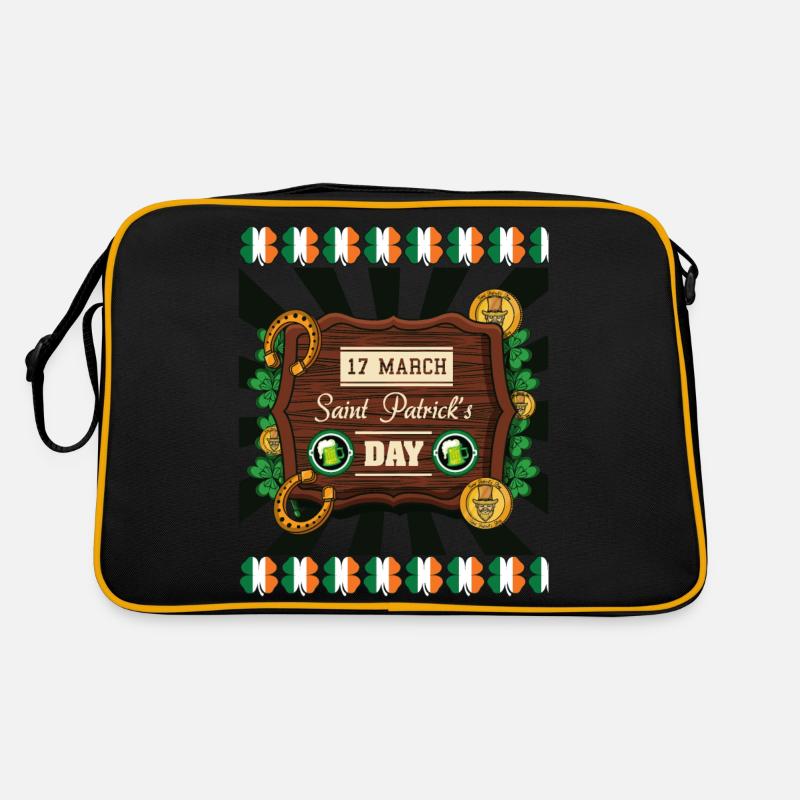 Saint Patrick's day 2 Retro Bag