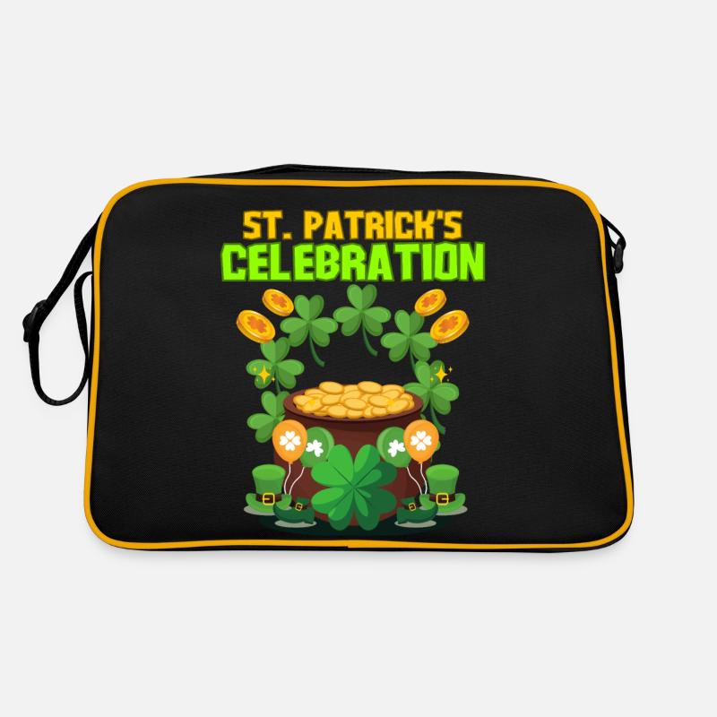 Fête de la Saint-Patrick Sac Retro