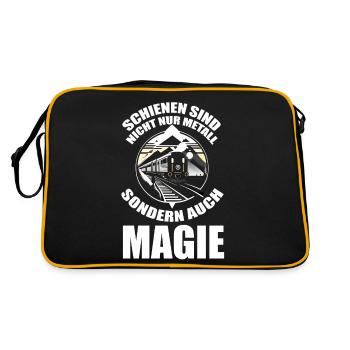Model Railroad Model Train Train Railroad Railroad Railroad Railroad Model Train Model Train Model T - Retro Bag - black/gold - Back