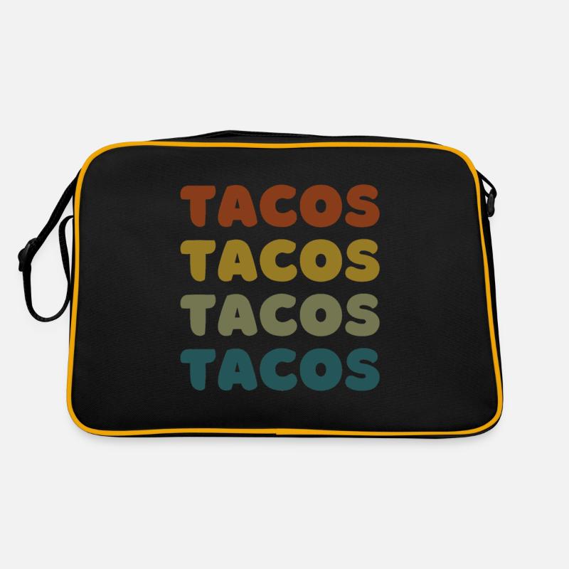 Tacos Retro - Les tacos sont ma Saint-Valentin Sac Retro