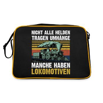 Model Railroad Model Train Train Railroad Railroad Railroad Railroad Model Train Model Train Model T - Retro Bag - black/gold - Back