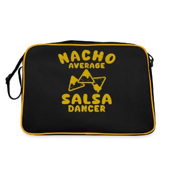 salsa fun nacho moyenne salsa danseuse salle de bal - Sac Retro - noir/or - Dos