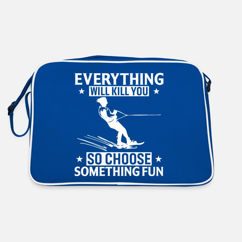 Alles Wird Dich Töten, Also Wählen Sie Etwas Spaße Retro Tasche