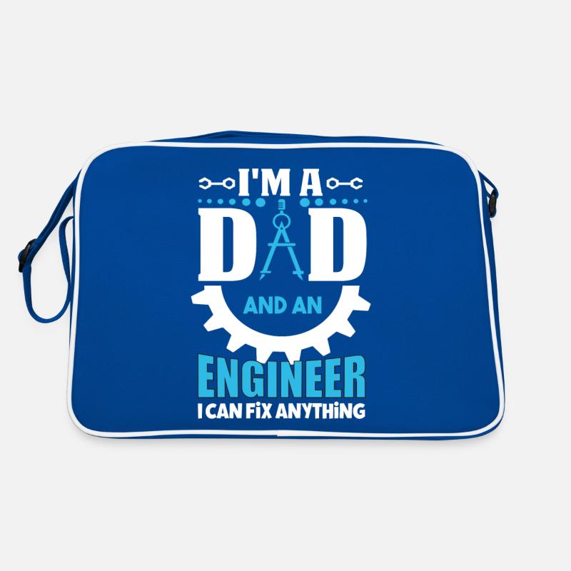 Dad and Engineer Retro Tasche