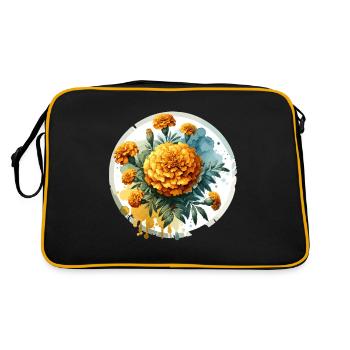 Soucis dessinés - Sac Retro - noir/or - Dos