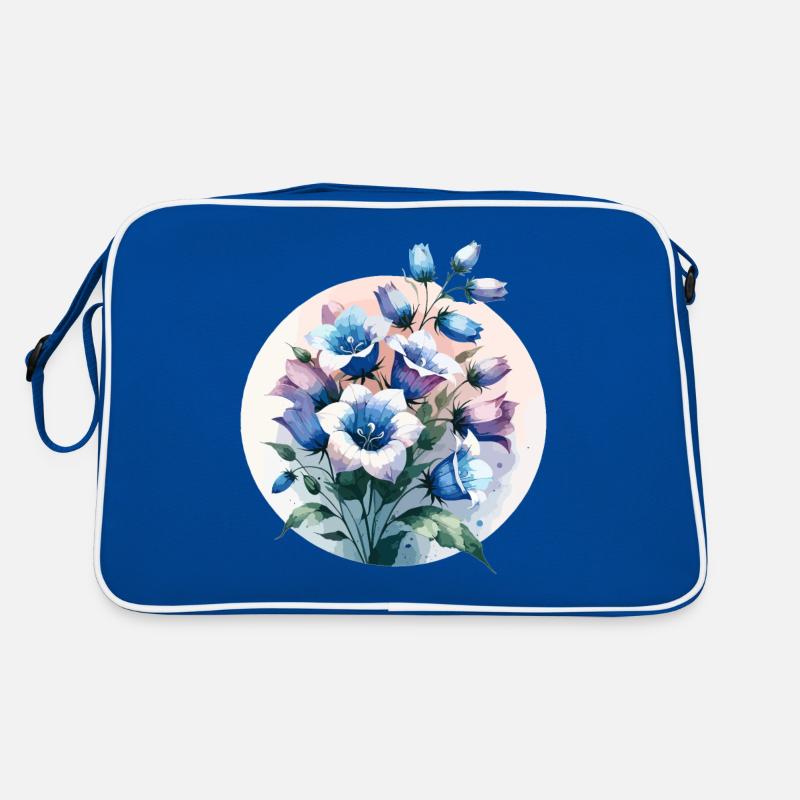 Campanule dessinée Sac Retro