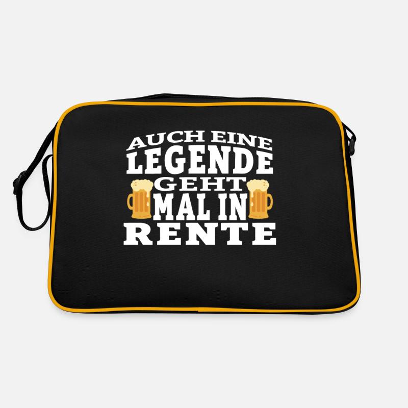 Retirement Even a legend retires Retro Bag
