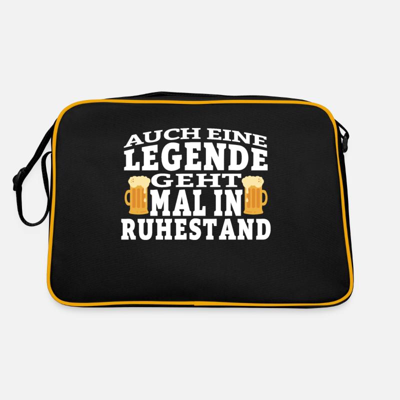 Retirement Even a legend retires Retro Bag