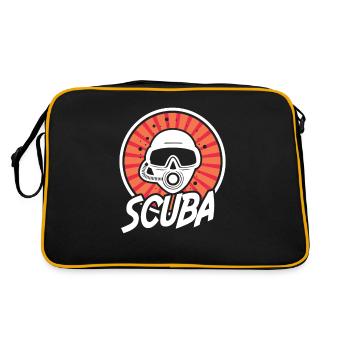 Plongée sous-marine Exploration sous-marine Oxygène Plongée sous-marine - Sac Retro - noir/or - Dos