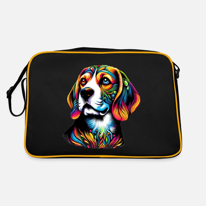 Beagle Dog Retro Bag