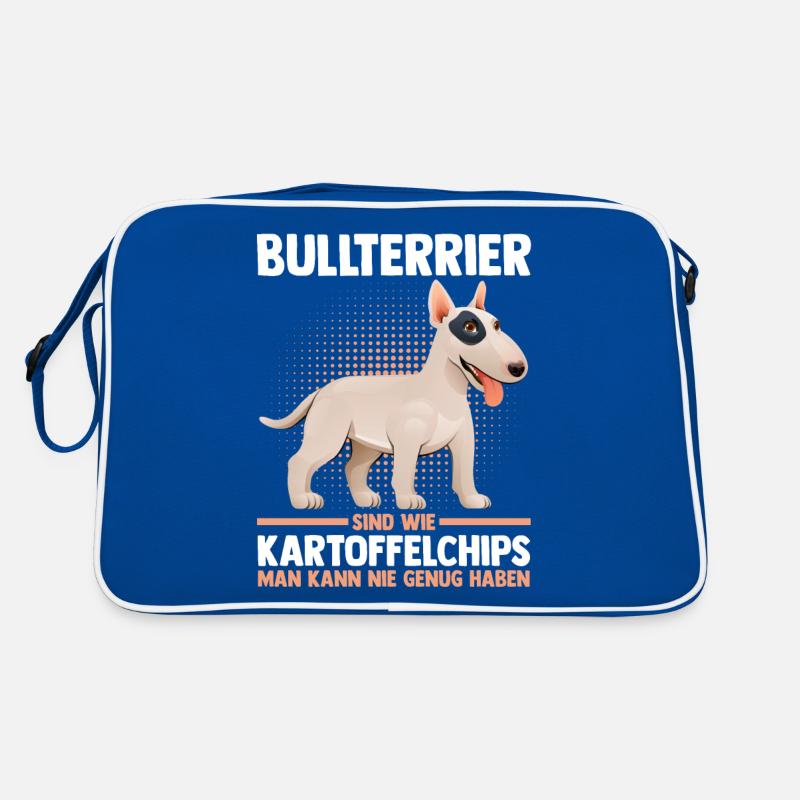 Dog Bull Terrier Retro Bag