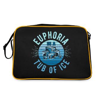 Euphorie de la natation sur glace dans un Tube de glace cadeau - Sac Retro - noir/or - Dos