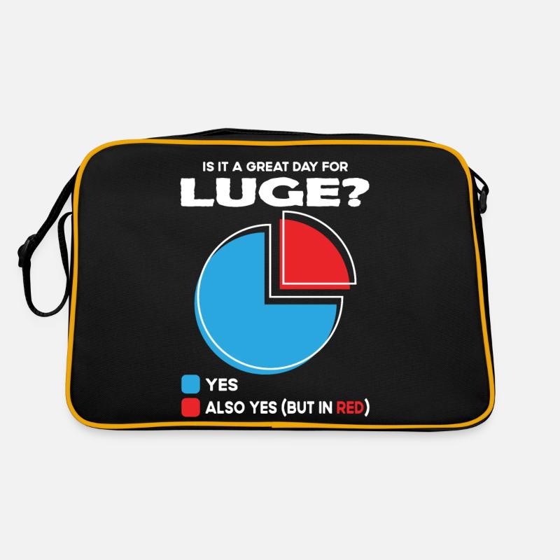 Is it a great Day for luge Retro Bag