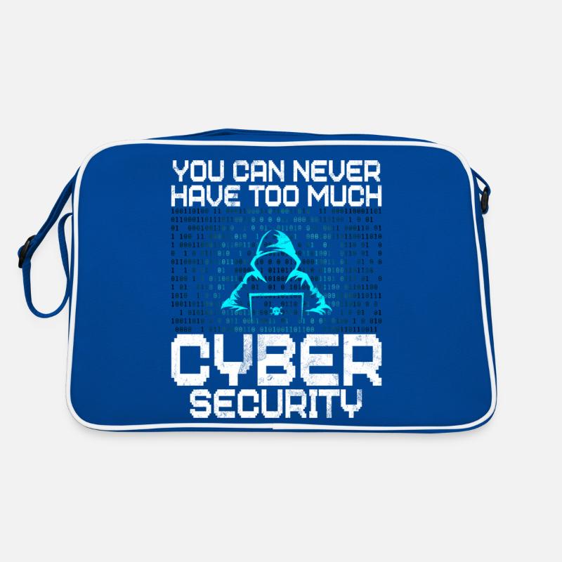 Cyber-sicherheits-hacker-hacking Retro Tasche