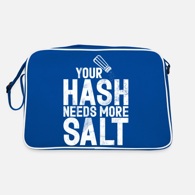 Cyber-sicherheits-hacker-hacking Retro Tasche