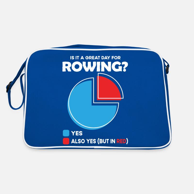 Is it a great Day for rowing Retro Tasche