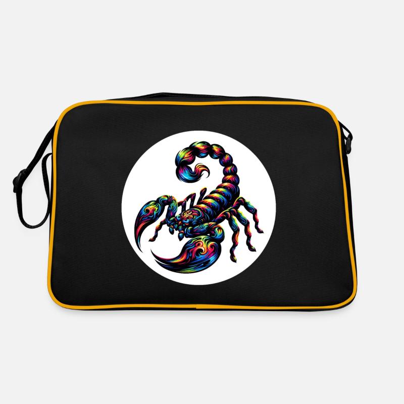 Scorpion - Sac Retro - noir/or
