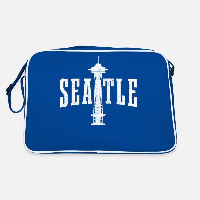 Seattle Washington Souvenir Geschenk Retro Tasche