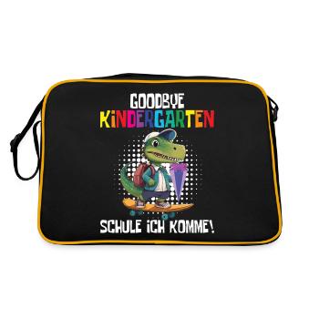 Écolier 2024 Scolarisation 2024 Rentrée scolaire - Sac Retro - noir/or - Dos
