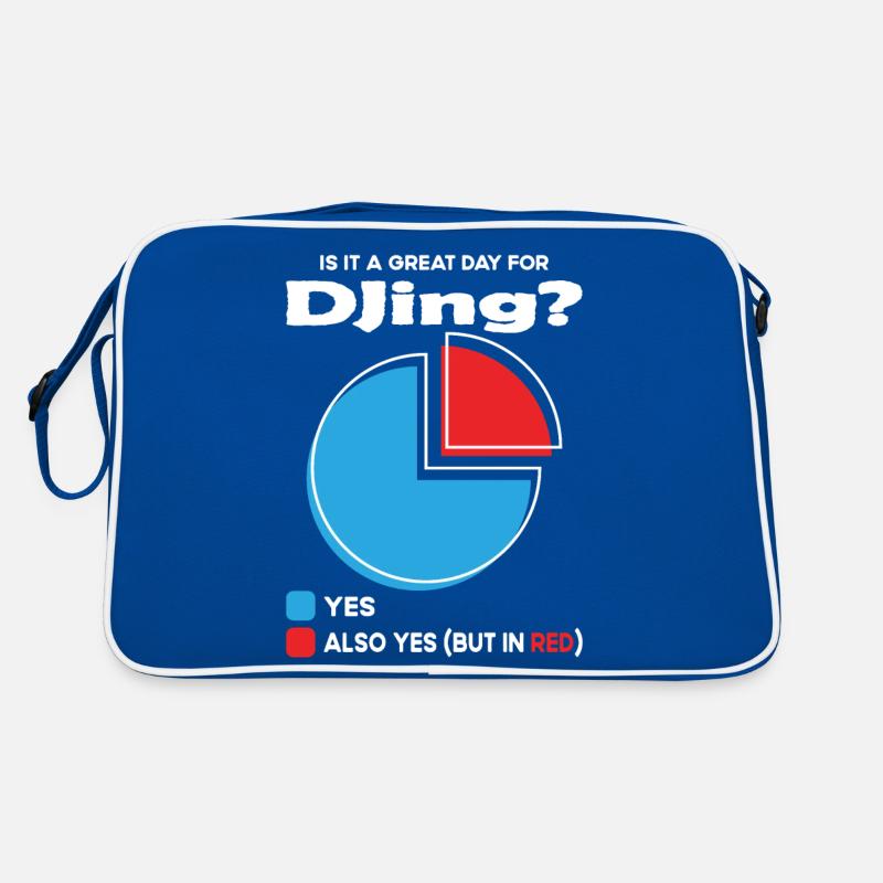 Is it a great Day for djing Retro Tasche