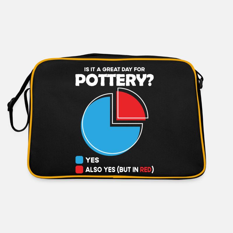 Is it a great Day for pottery Retro Tasche