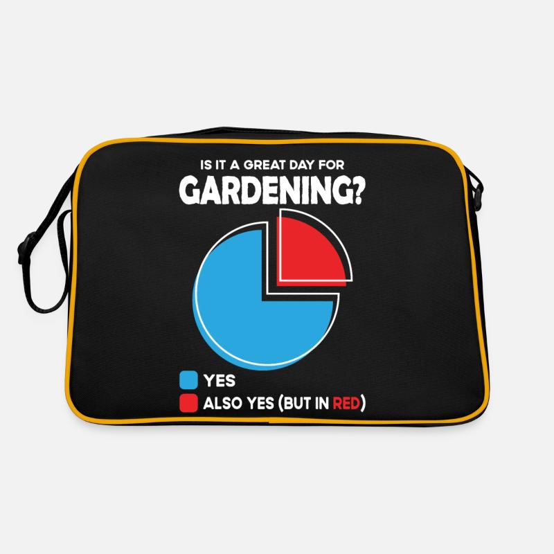 Is it a great Day for gardening Retro Tasche