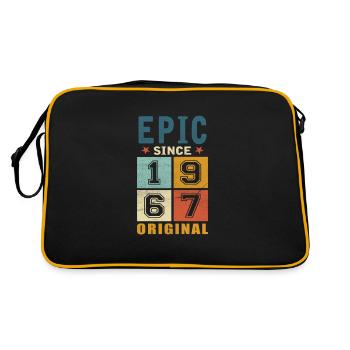 1967 Anniversaire Épique depuis - Sac Retro - noir/or - Dos