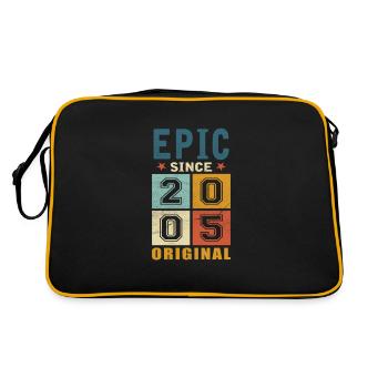 2005 Anniversaire épique depuis - Sac Retro - noir/or - Dos