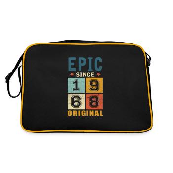 1968 Anniversaire Épique depuis - Sac Retro - noir/or - Dos