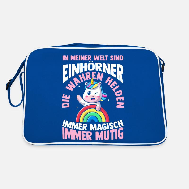 Einhorn Retro Tasche