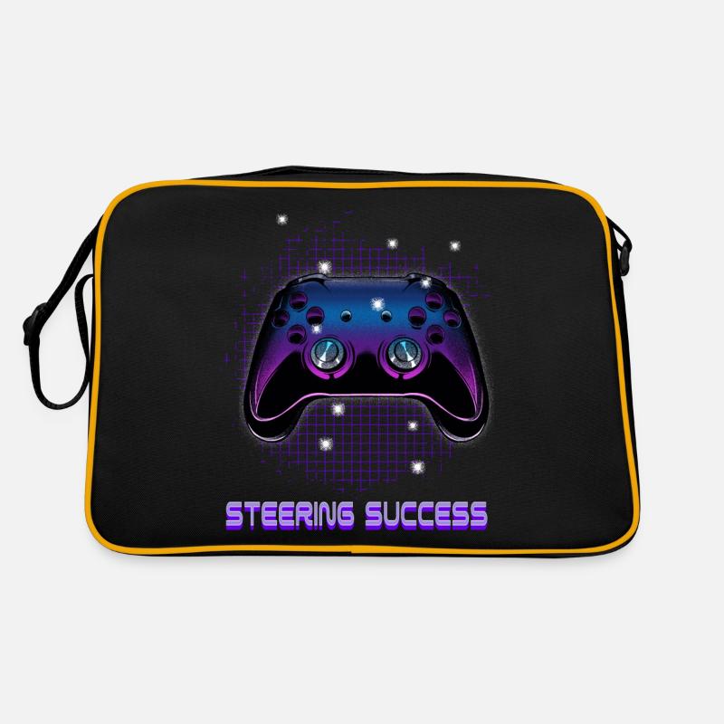 Gamers Video Gaming Geek Console Game Controller Retro Tasche