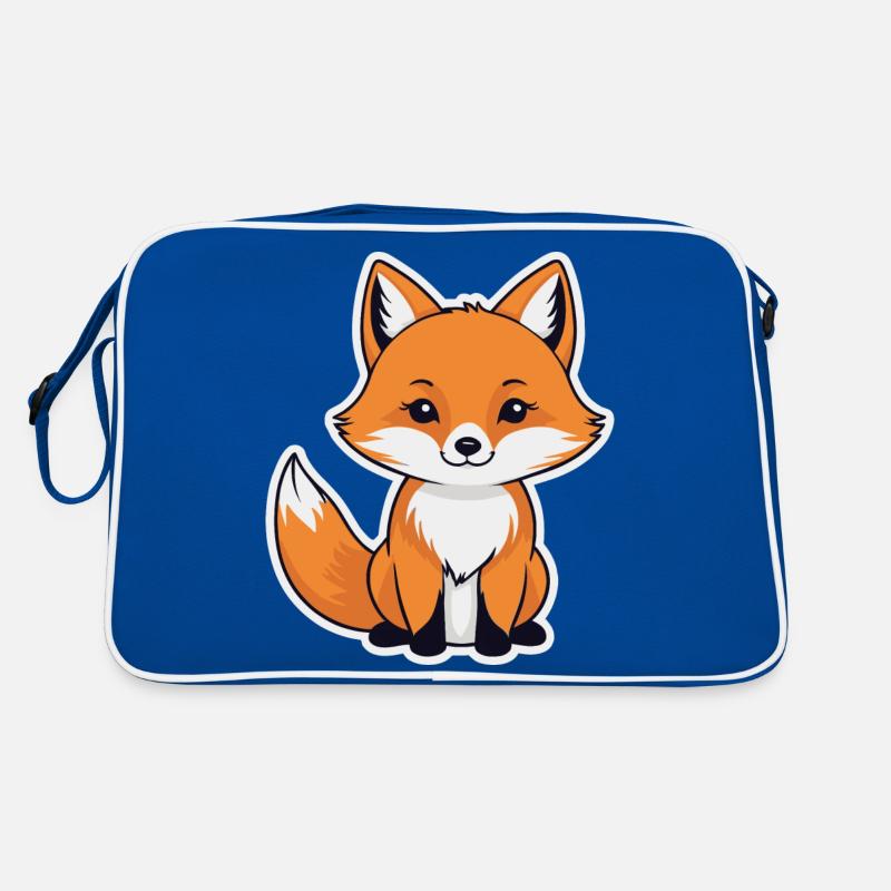 Fuchs Illustration Retro Tasche