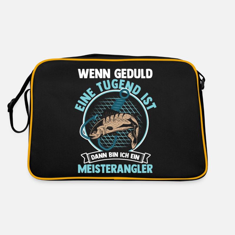 Pêcheur à la ligne Canne à pêche Pêche Sac Retro