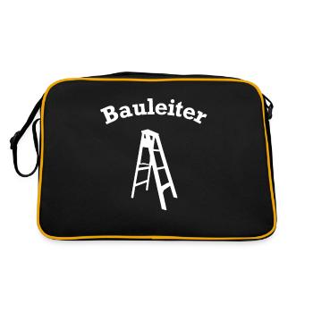 Site Manager Site Manager - Retro Bag - black/gold - Back