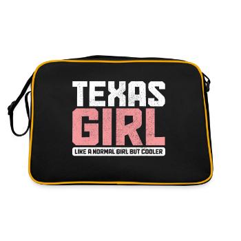 Texas - Retro Bag - black/gold - Back