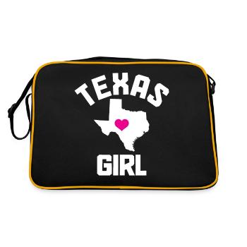 Texas - Retro Bag - black/gold - Back