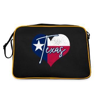 Texas - Retro Bag - black/gold - Back