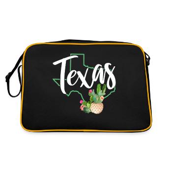 Texas - Retro Bag - black/gold - Back